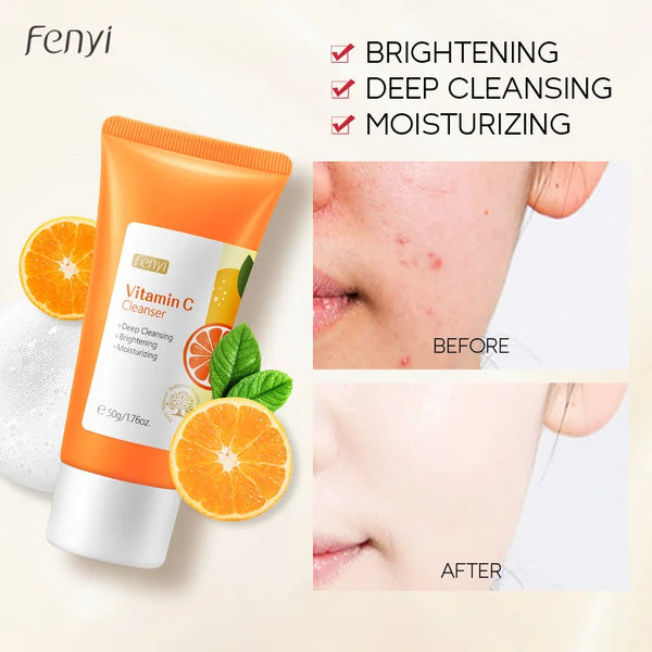 TheSkinStep Vitamin C Facial  Skin Cleanser